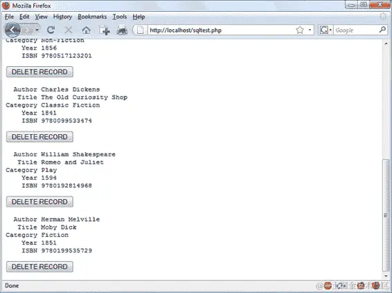 向数据库中添加白鲸的结果