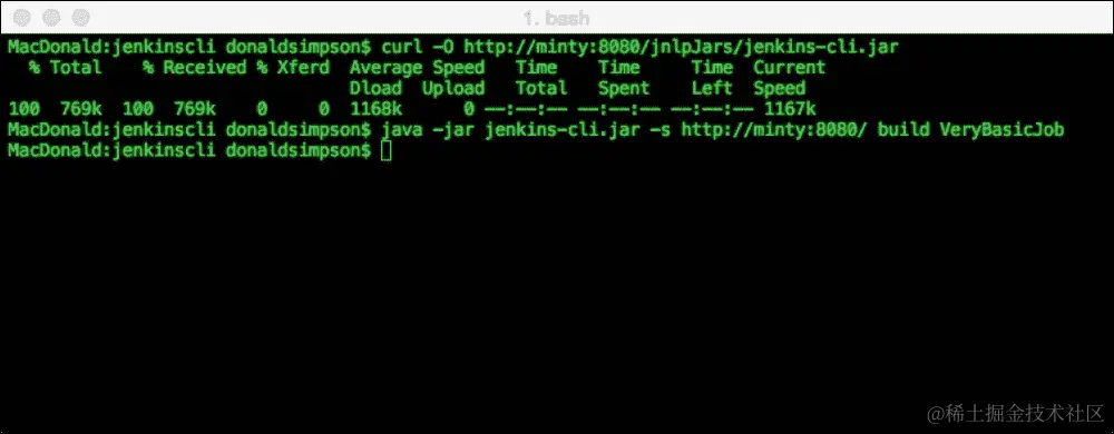通过 CLI 触发远程作业