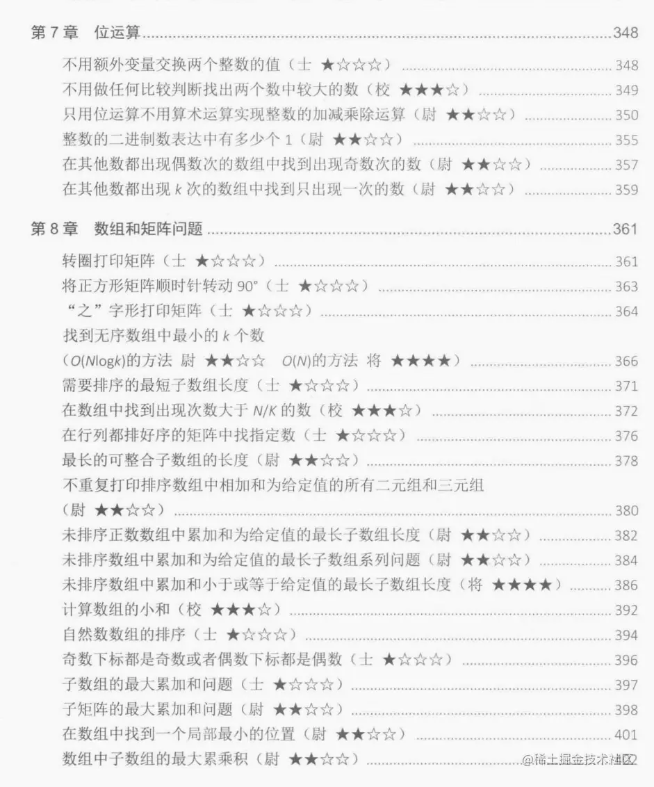 算法大神左程云耗尽5年心血分享程序员代码面试指南第2版文档