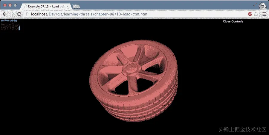 加载 STL、CTM、VTK、AWD、Assimp、VRML 和 Babylon 模型