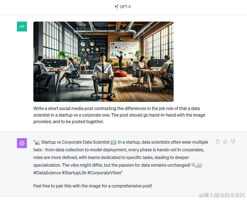 Feeding AI image back into ChatGPT