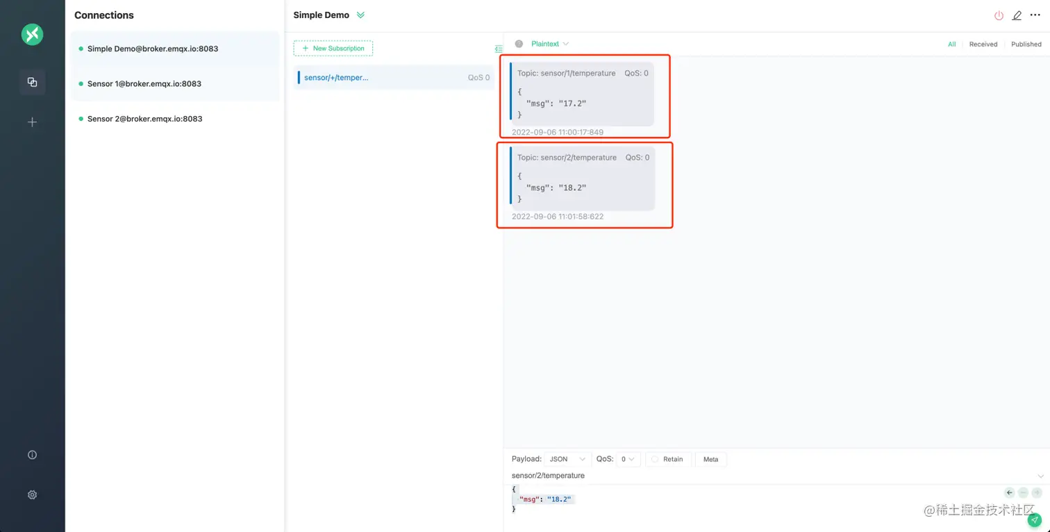收到两条 MQTT 消息 图12.png