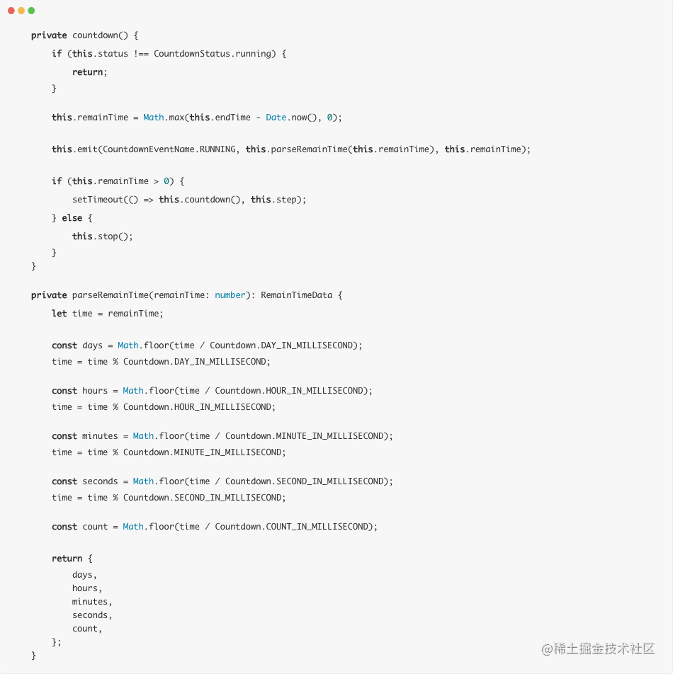 Write a library based on event notification countdown - Moment For ...