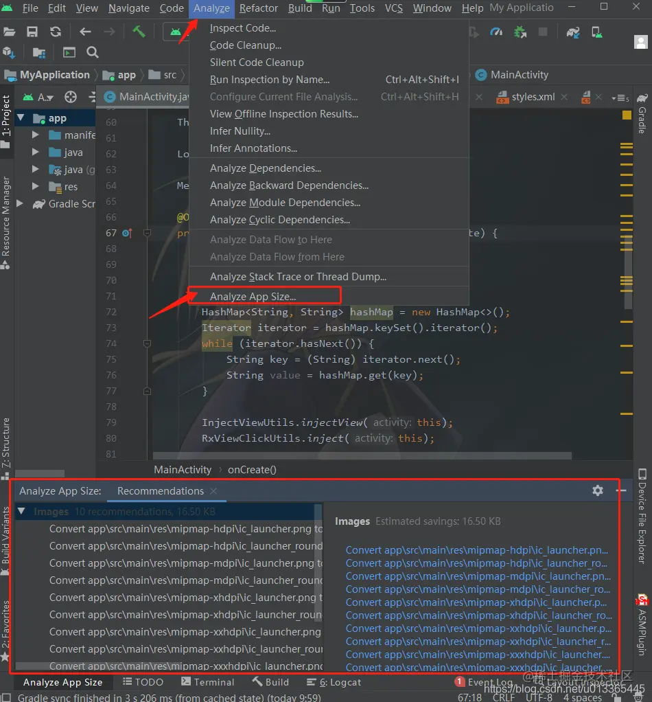Android Size Analyzer