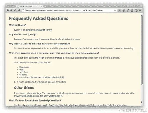 行动时间 — 设置 HTML