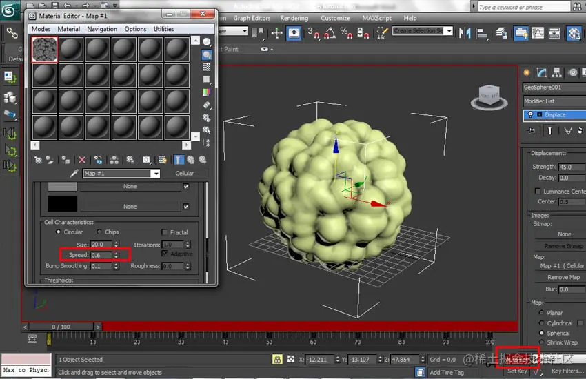 “自动键”按钮