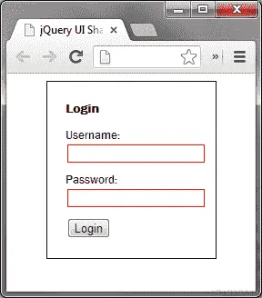 行动时间 - 摇摆一个元素