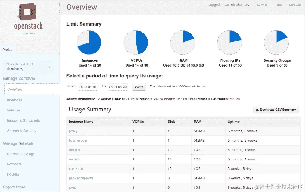 安装和配置 OpenStack