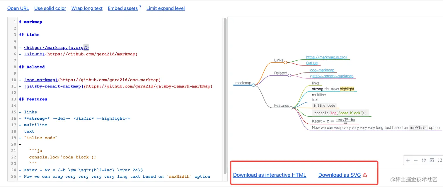 markmap