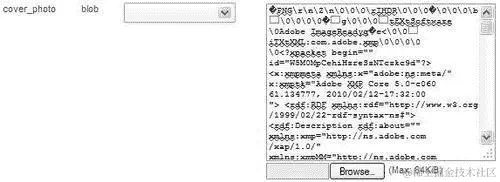 上传二进制内容