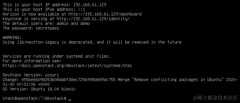 图 12.14 - 安装摘要