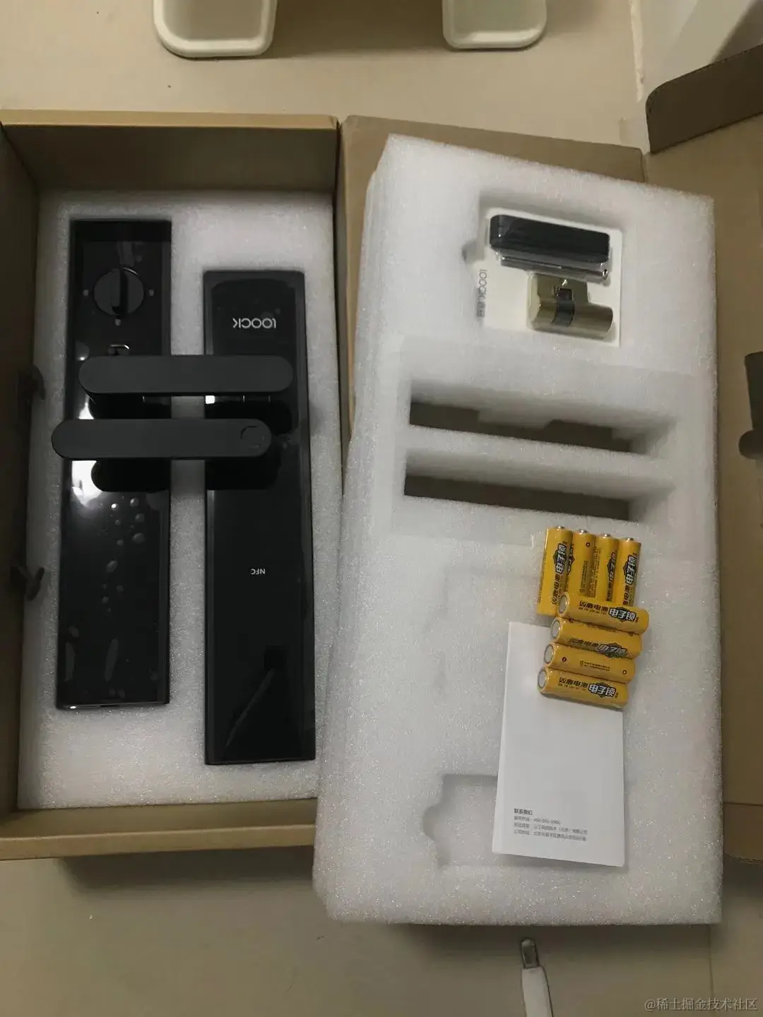 米家第一款支持关门自动上锁