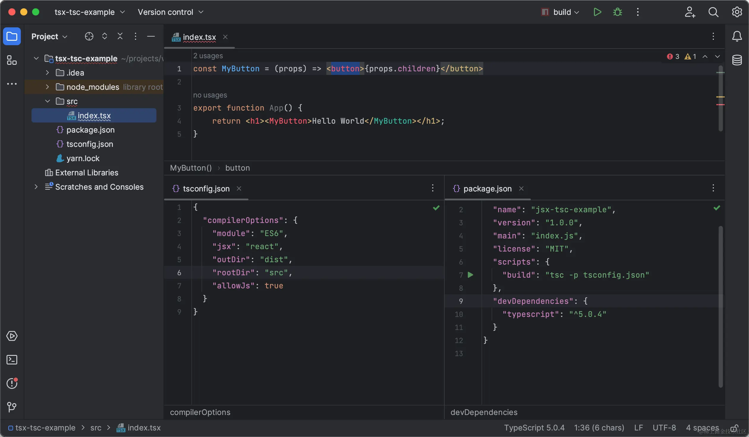 090-tsx-tsc-example-project