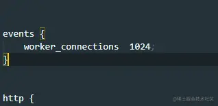 Nginx配置文件events块