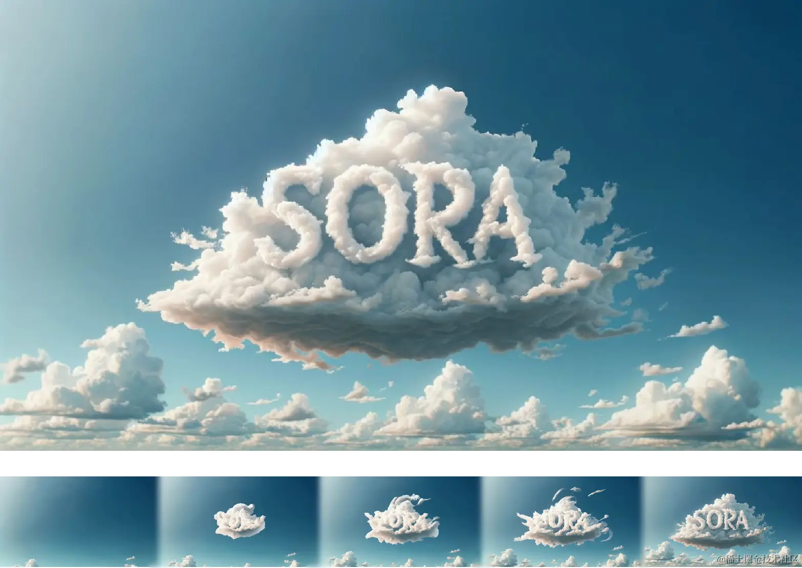图 1：Sora —— AI 视觉生成的重大突破。