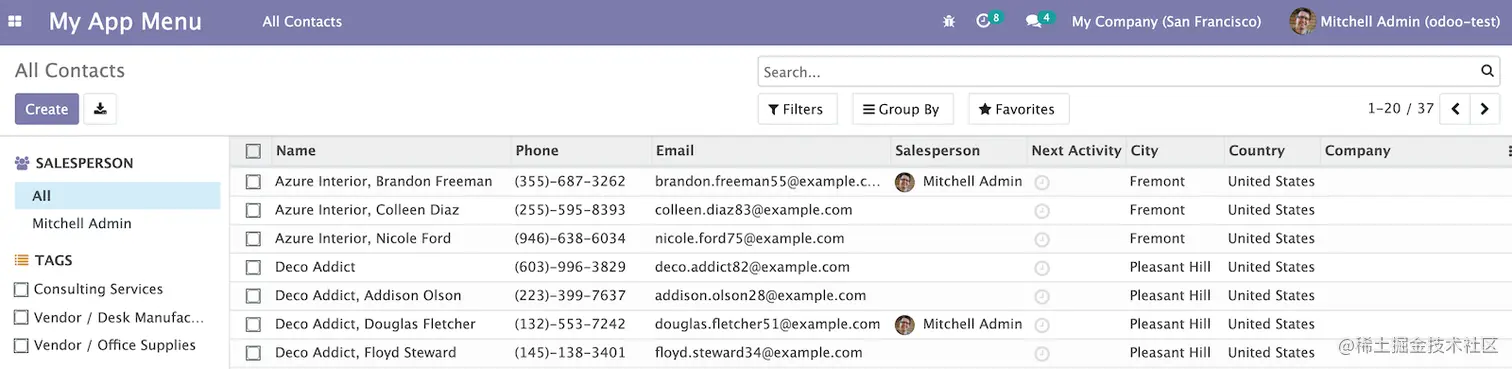添加搜索过滤器侧边栏