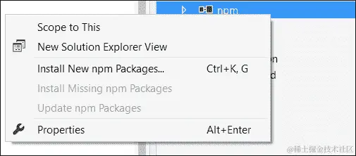 使用 Node.js 和 Visual Studio 2015