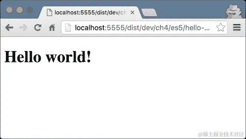 Angular 2 中的 Hello world! 应用程序
