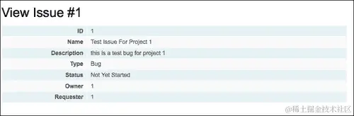 更改问题详细视图