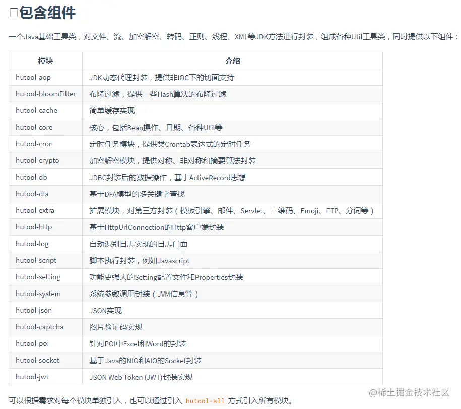 JAVA宝藏工具-hutool