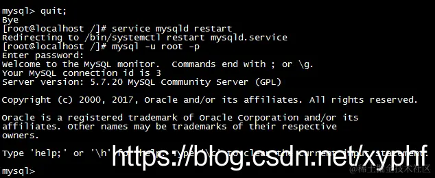 CentOS 7安装Mysql57数据库