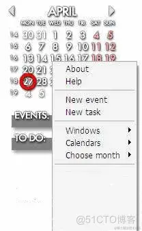 RAINLENDAR 跨平台桌面日历软件_日历_08