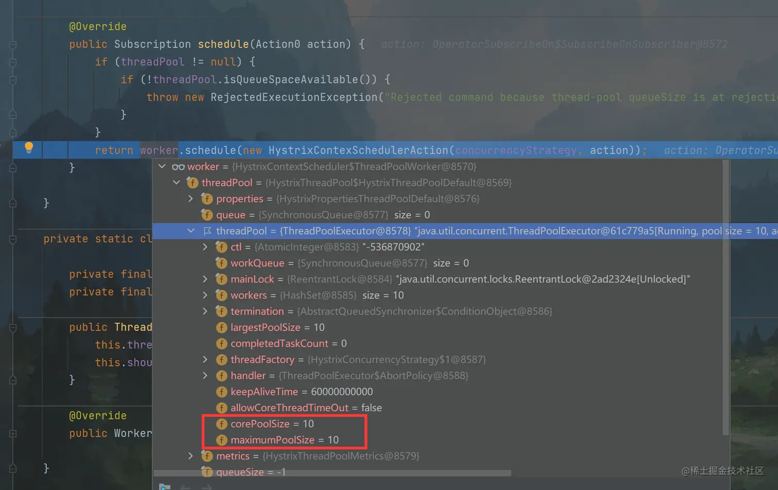 Feign 集成 Hystrix 并发导致RejectedExecutionException在测试环境上，突然发现报错 掘金