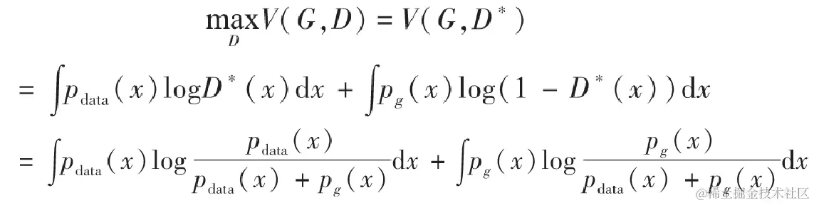 GAN生成器函数推导1