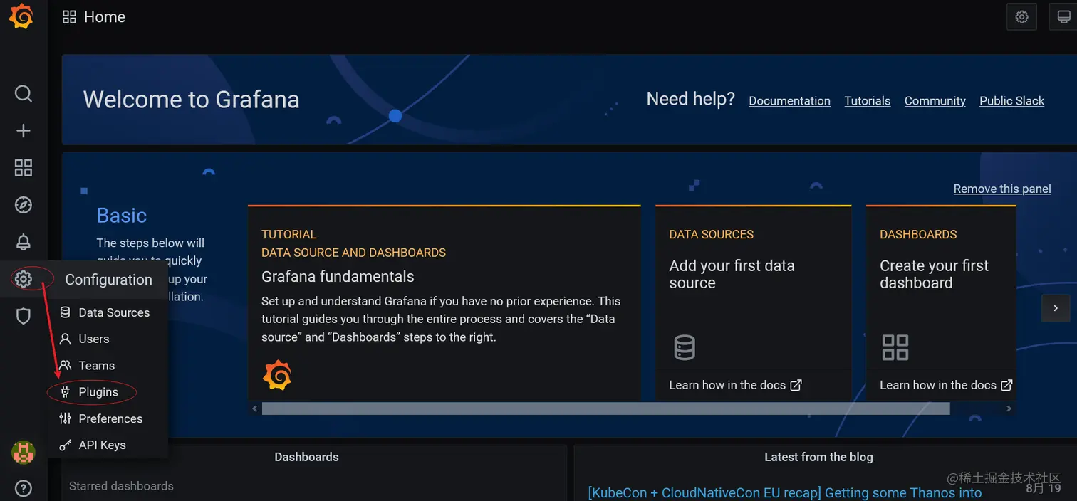 zabbix 与 grafana 结合，监控性能服务器