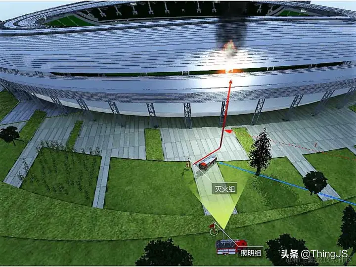 基于WebGL的3D可视化告警系统关键技术解析ThingJS