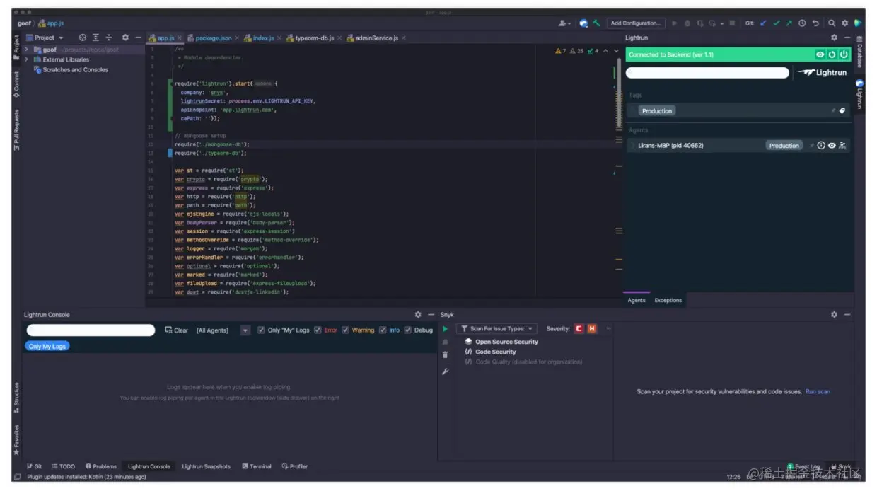 Getting started with the Lightrun IntelliJ plugin