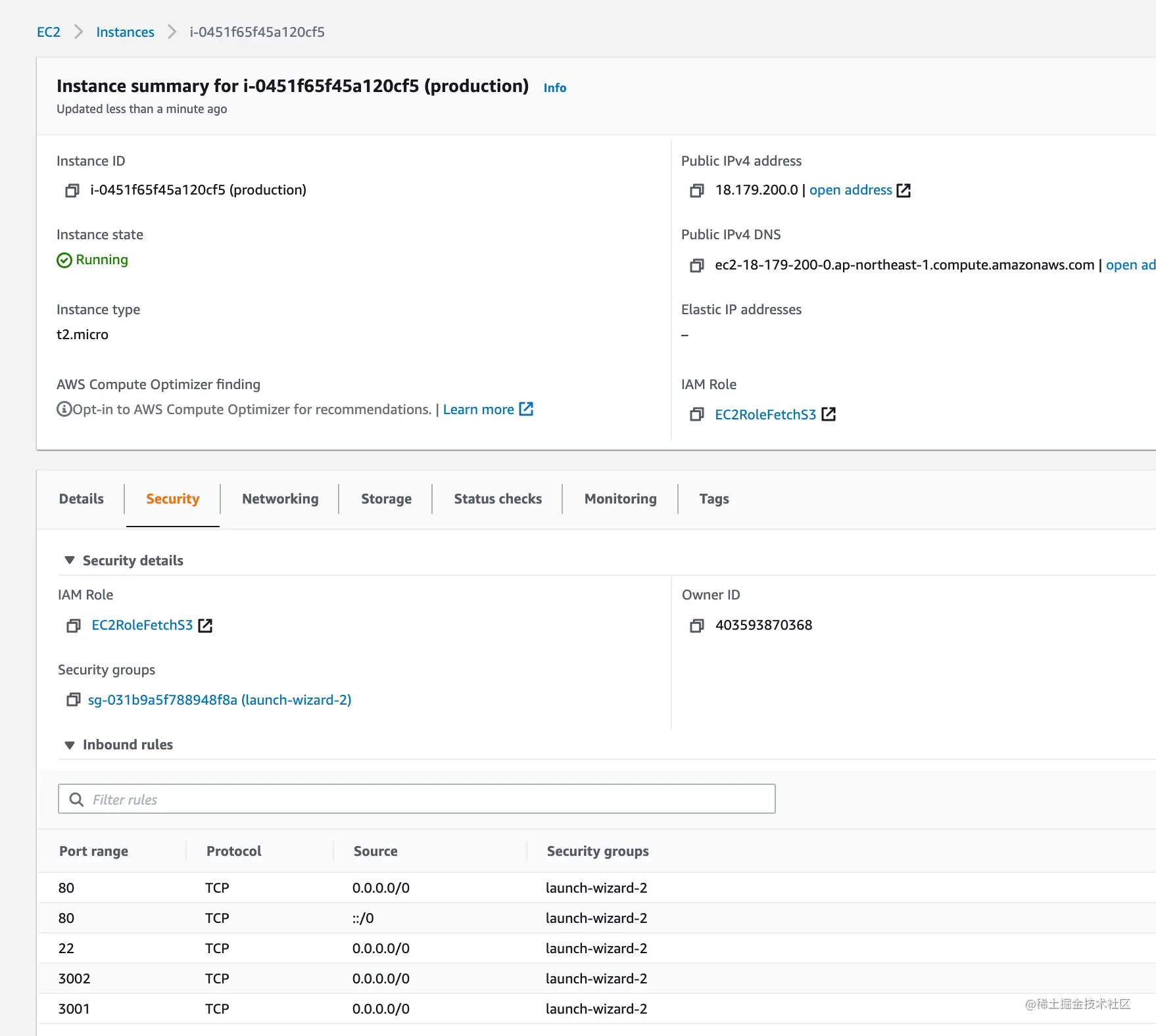 aws-ec2-role-inbound