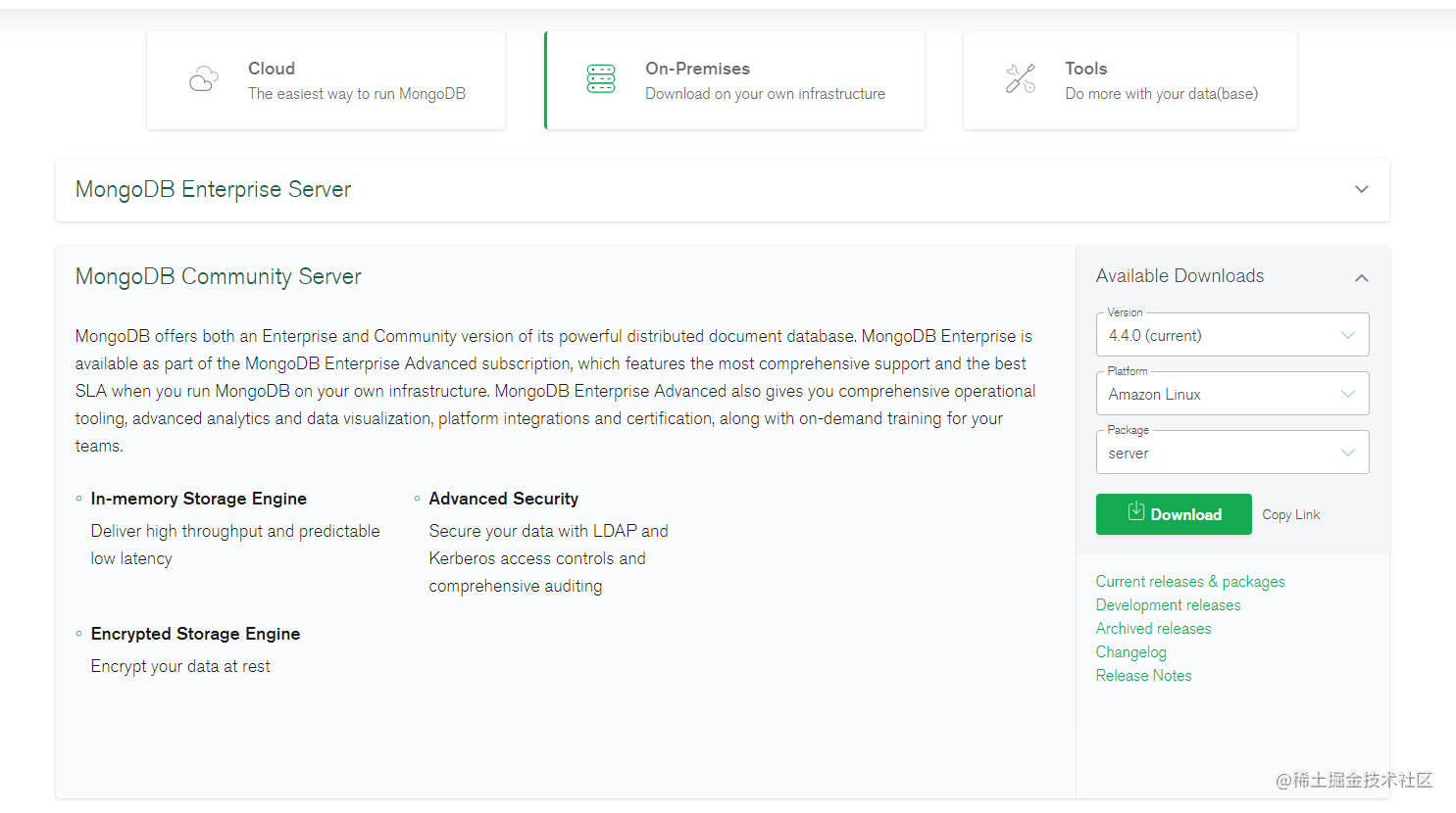 Tencent cloud CentOs Set up the NodeJs server - Install mongodb ...