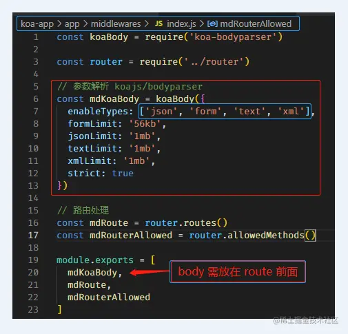 koa-middleware-bodyparser