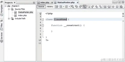 操作时间-创建类，添加构造函数和创建方法