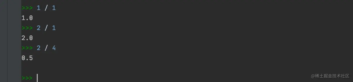 Python基础编程——算术运算