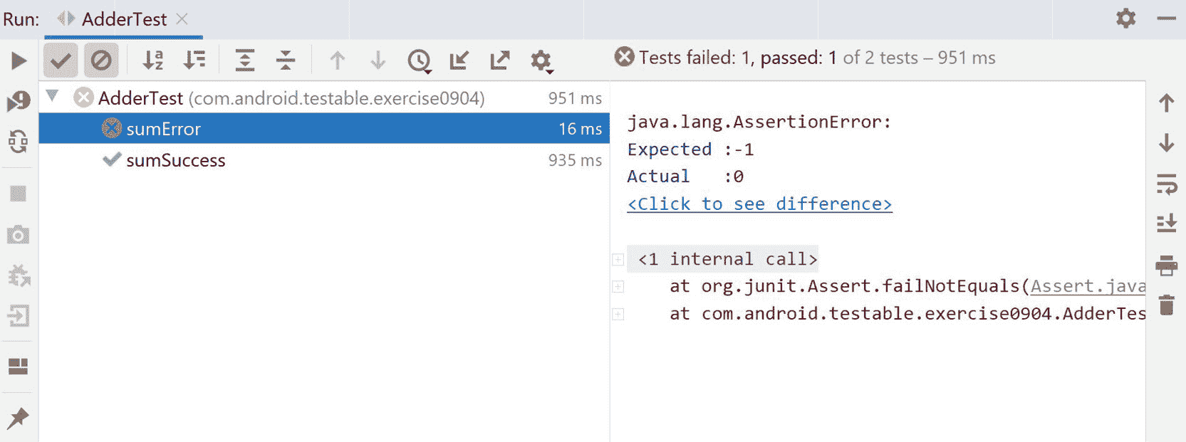 图 9.11:解决练习 9.04 成功场景后的测试状态