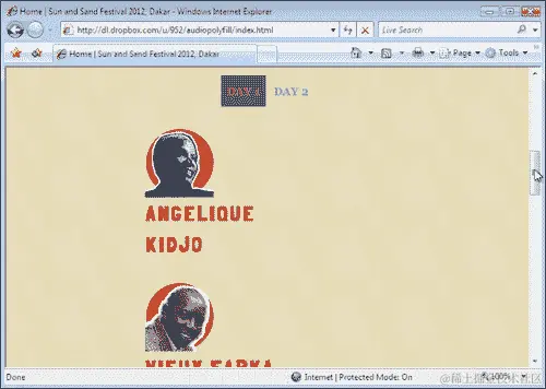 测试我们的网站