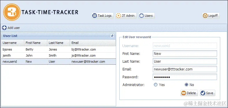 让我们维护用户