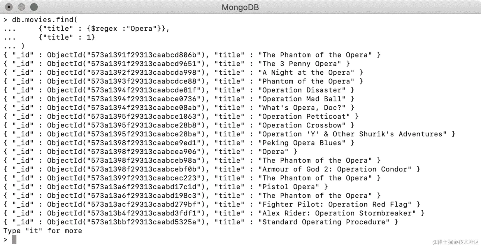 图 4.13：标题中包含单词“Opera”的电影