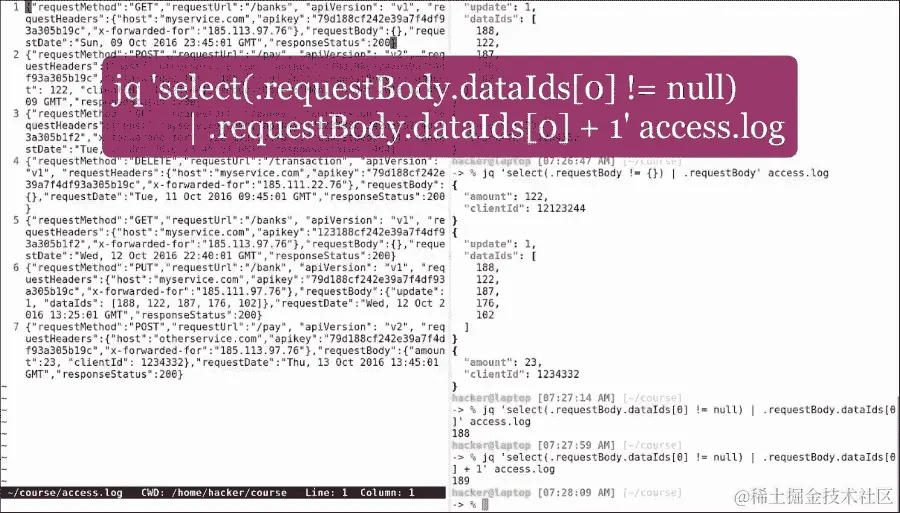 JSON jamming in the new age
