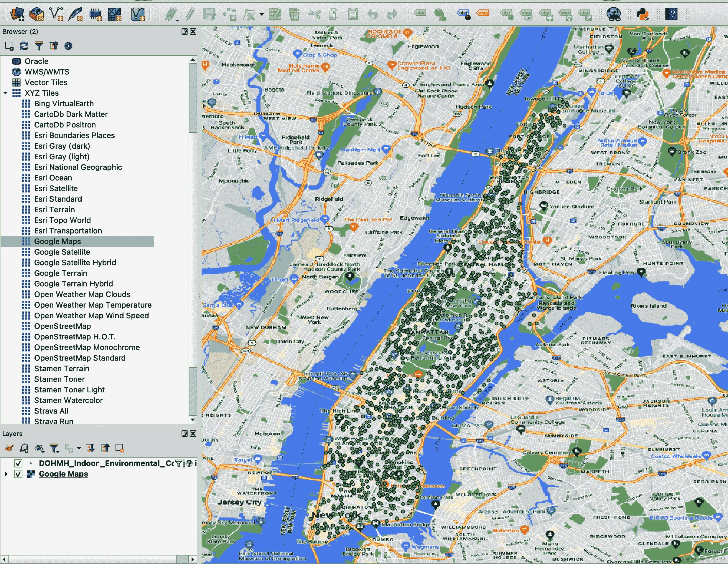 更新后的画布，显示石棉投诉