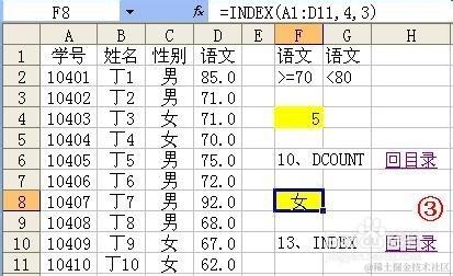 Excel函数公式大全