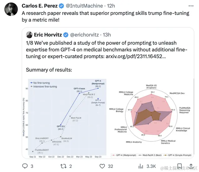 微软仅凭「提示工程」让GPT-4成医学专家！超过一众高度微调模型，专业测试准确率首次超90%