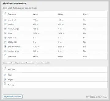 Regenerate Thumbnails