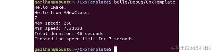 图 1.69：程序输出