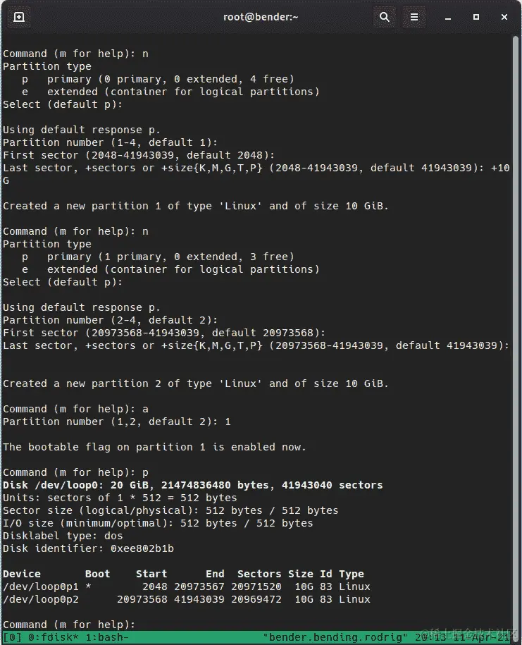 图 12.5 – 在将其写回磁盘之前创建和验证磁盘分区布局