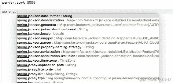 覆盖默认配置值