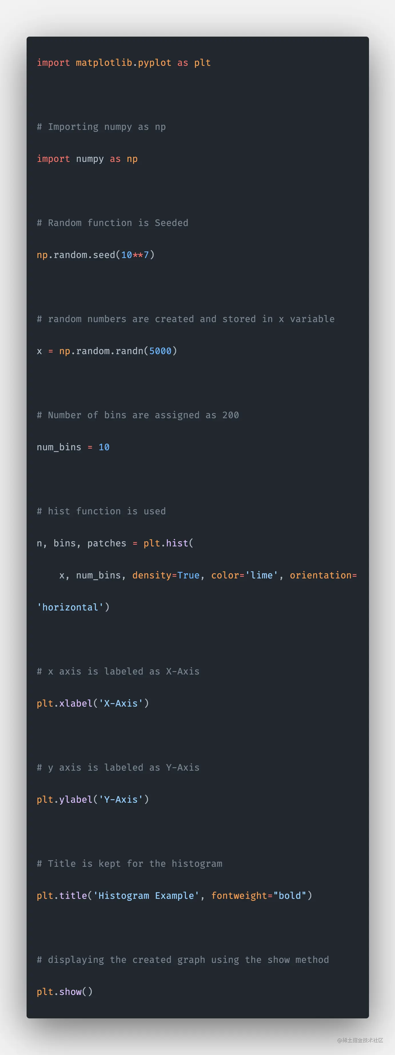 Matplotlib histogram - The Complete Guide
