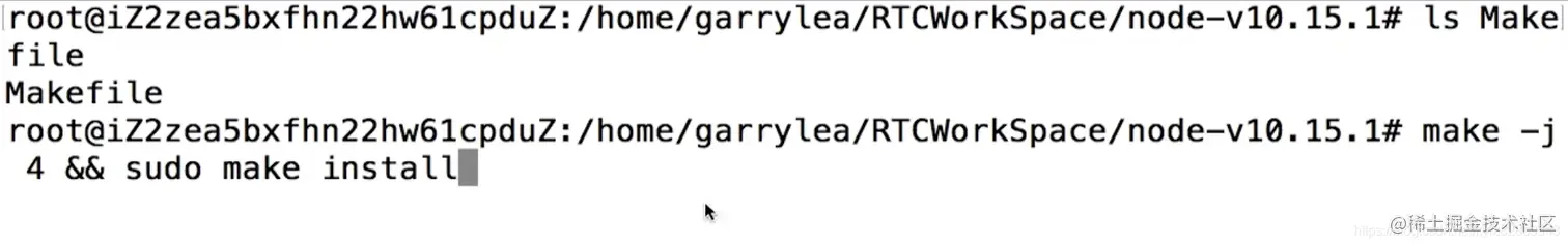 执行make, make install进行编译安装